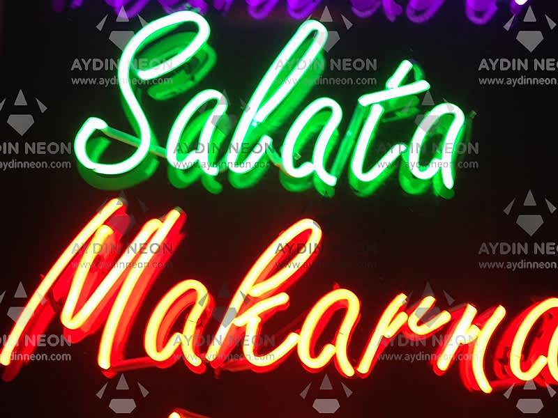 Dijital Baskı Üzerine Neon